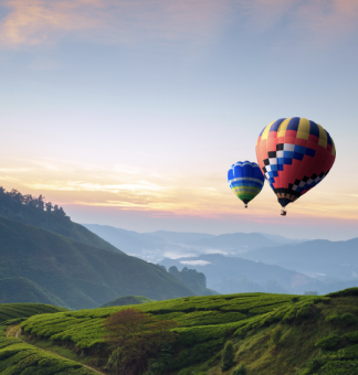 hot air balloon